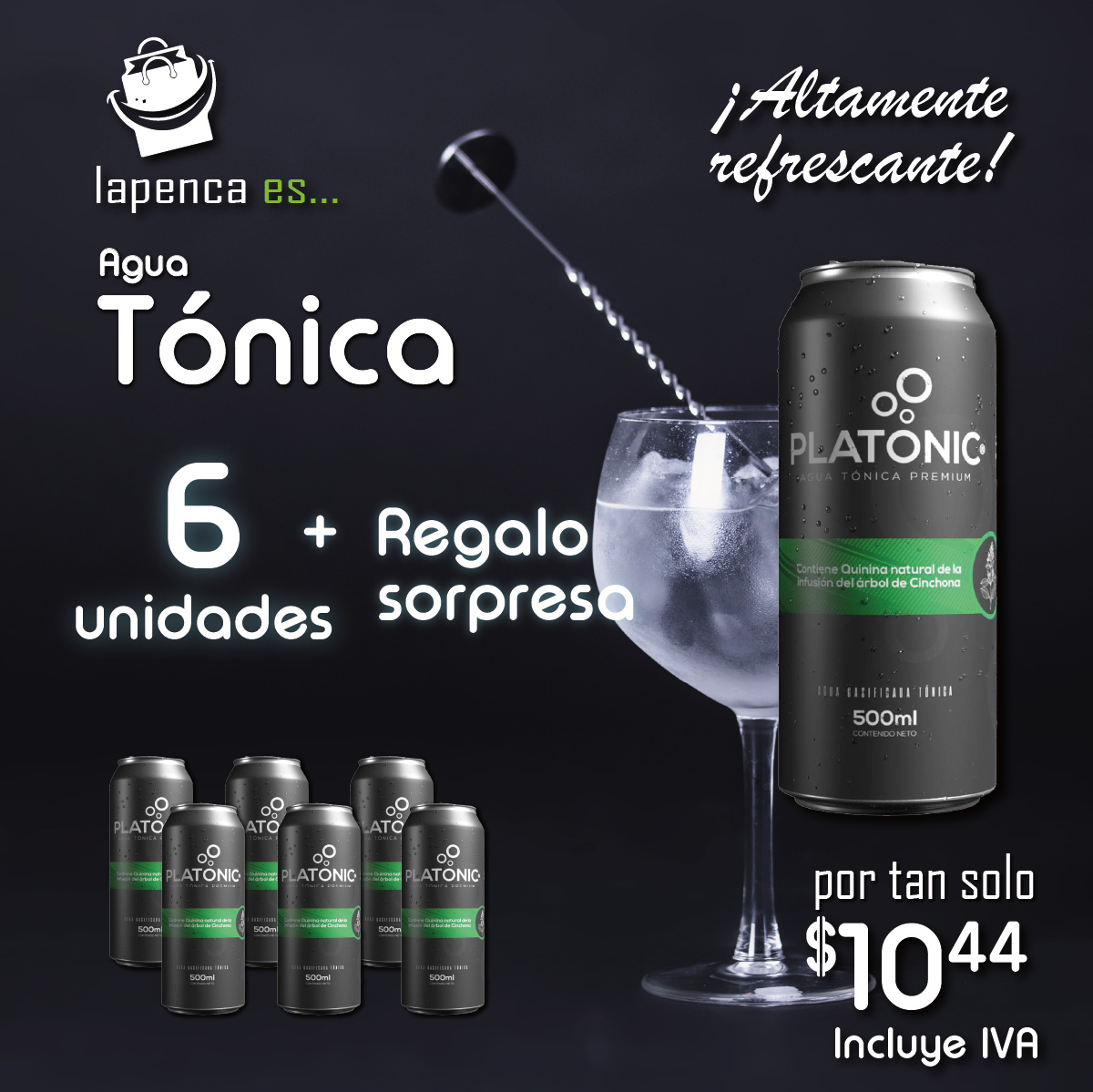 PROMO PLATONIC 500 ml + REGALO SORPRESA