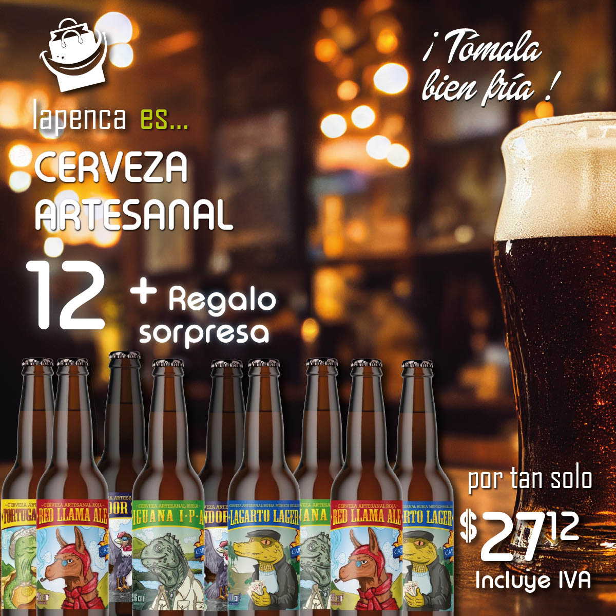 PROMO CERVEZA ARTESANAL – CAMINO DEL SOL + REGALO SORPRESA